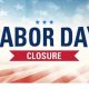Labor Day Observance – Office Closed Monday, September 4th