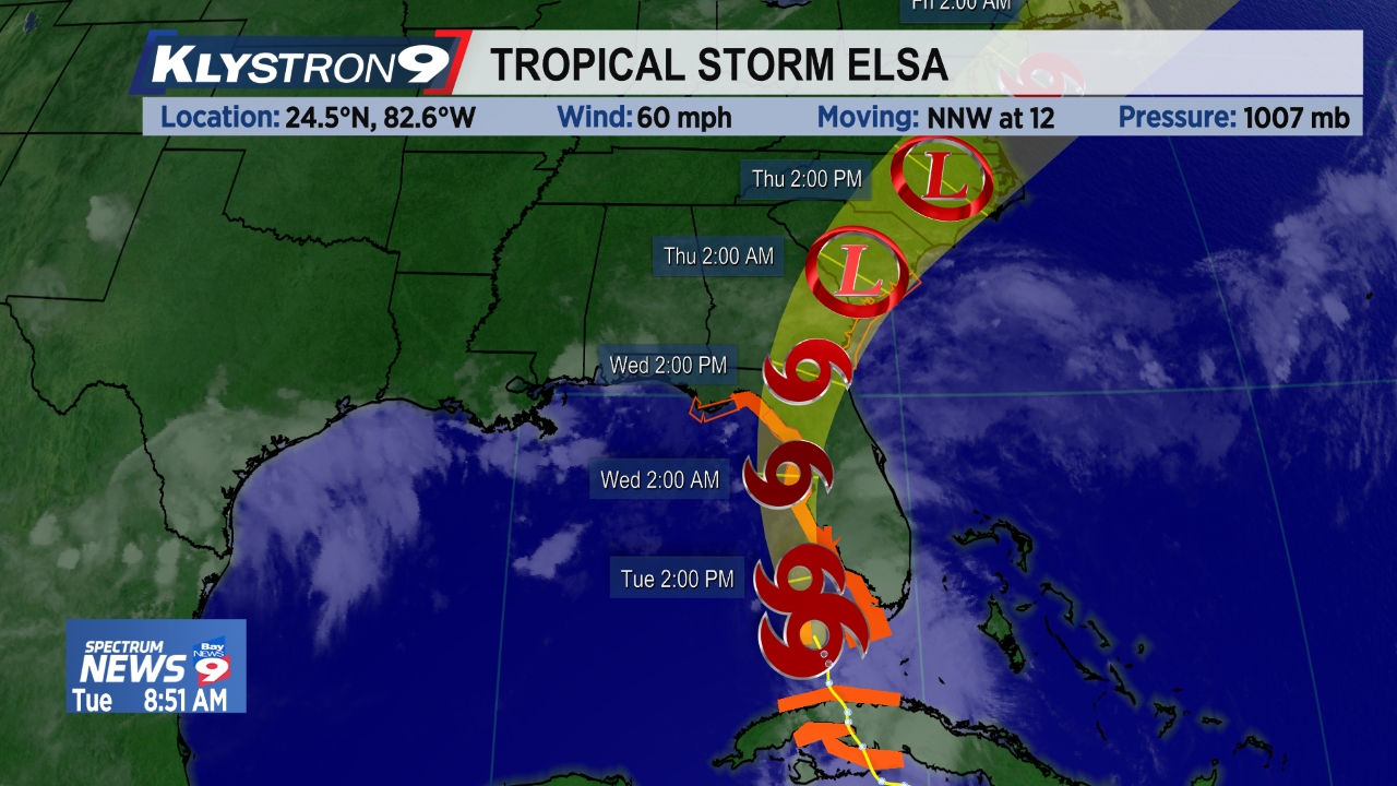 Tropical Storm Elsa